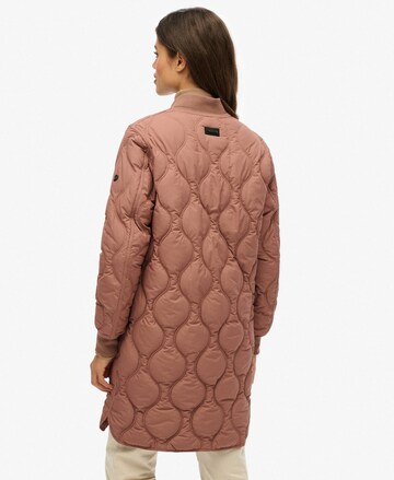 Manteau mi-saison Superdry en marron