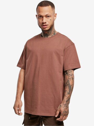 T-Shirt Urban Classics en marron : devant