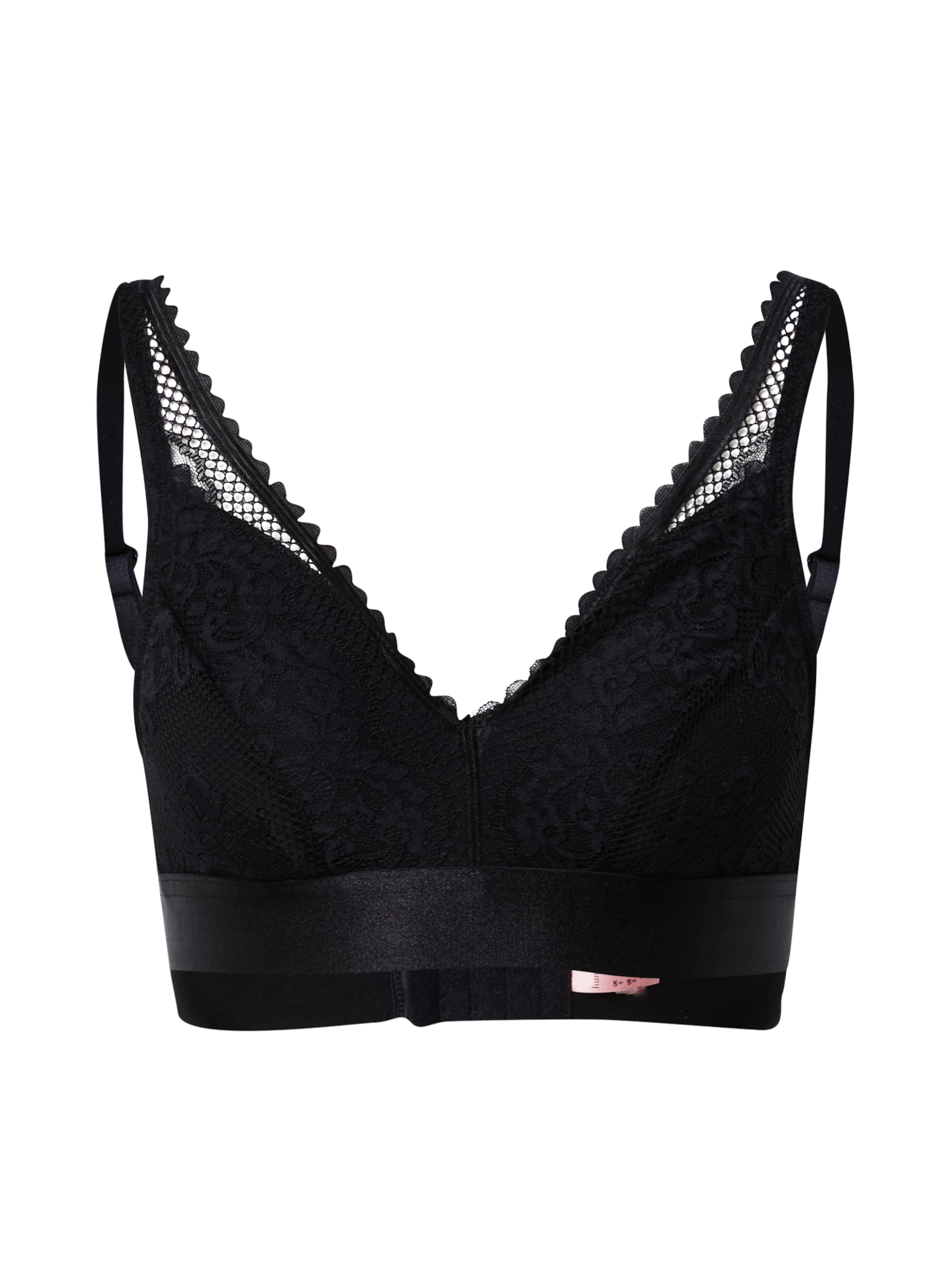 Hunkemöller Bralette Bra 'Morgan' in Black: front