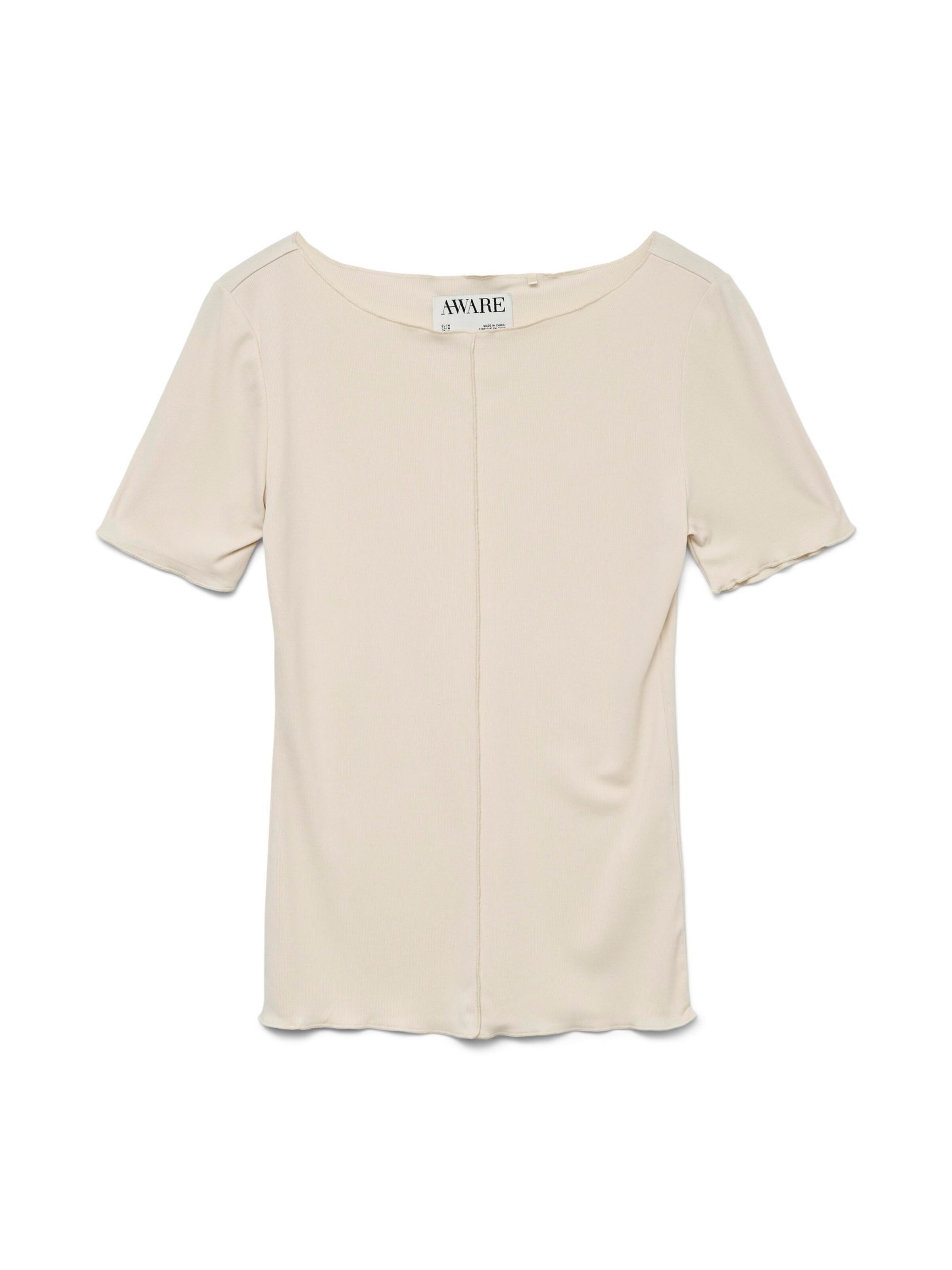 Aware Shirt 'VMMaggie' in Wit: voorkant