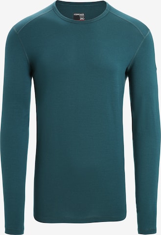 T-Shirt fonctionnel '260' ICEBREAKER en vert : devant