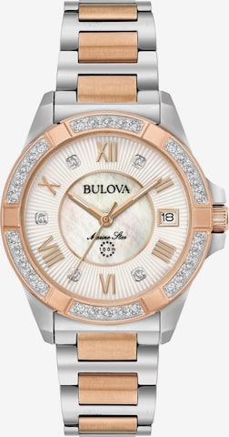 Bulova Analoguhr in Gold: predná strana