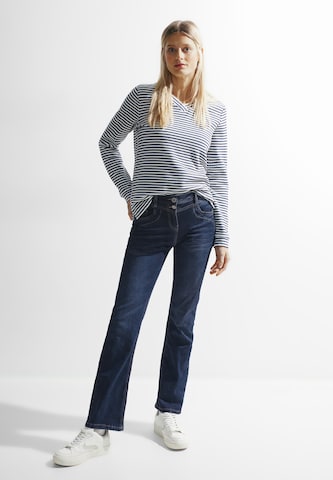 CECIL Flared Jeans in Blue
