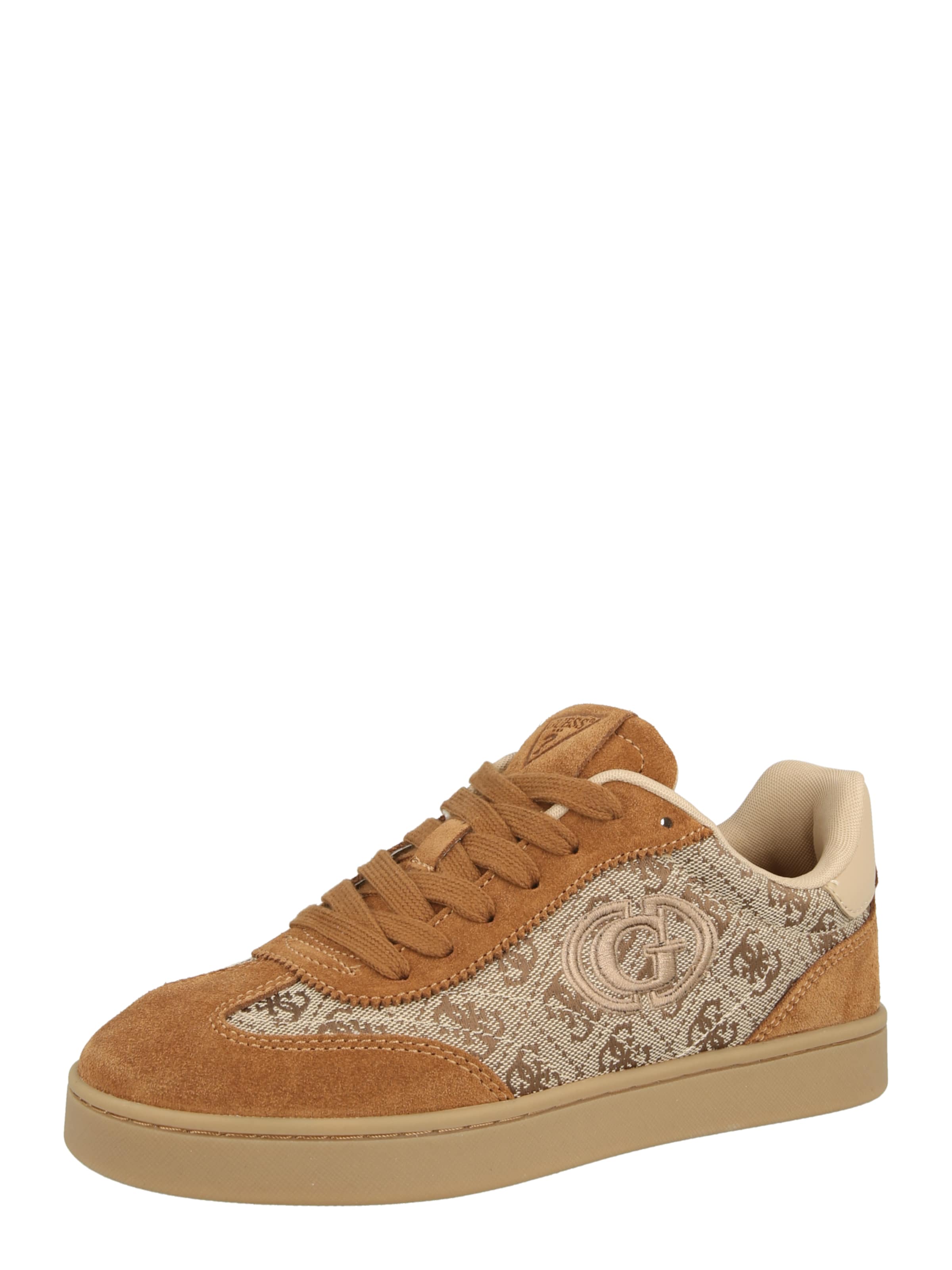 GUESS - Zapatillas deportivas bajas 'JACEK' en marrón: frente