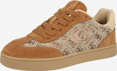 GUESS Tenisky 'JACEK' ve velikosti 36 - koňaková / brokátová / cappuccino, Produkt