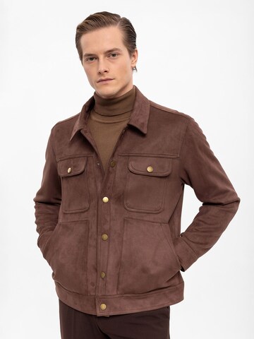 Antioch Between-season jacket in Brown: front