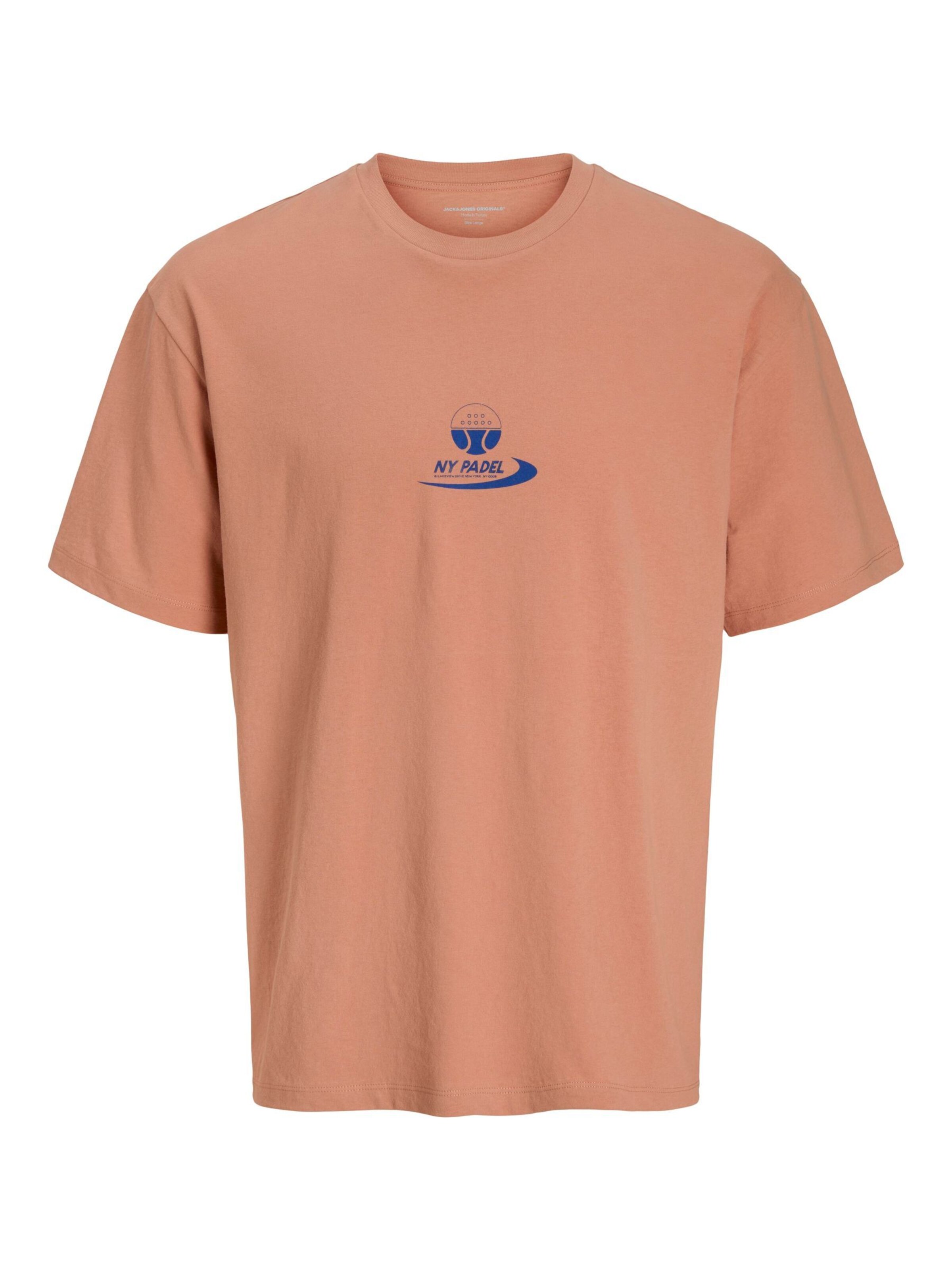 JACK & JONES Shirt in Orange: front