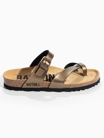 Bayton T-bar sandals 'Diane' in Bronze