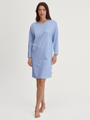 Camicia da notte 'Cotton Special' di CALIDA in blu