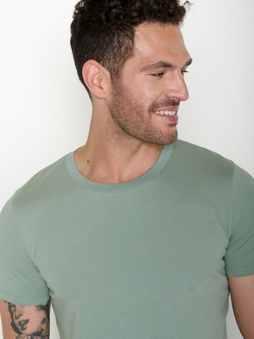 T-Shirt 'Guide Basic' GREENBOMB en vert