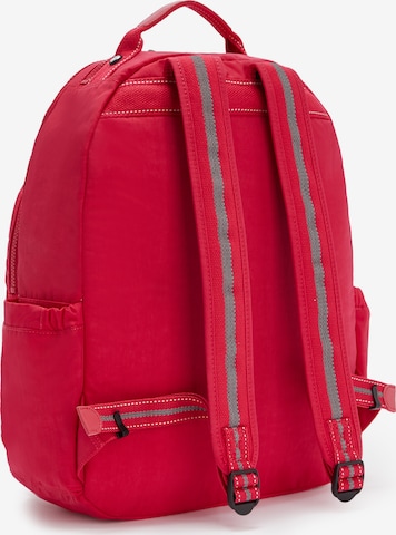 KIPLING Rugzak 'Seoul' in Rood