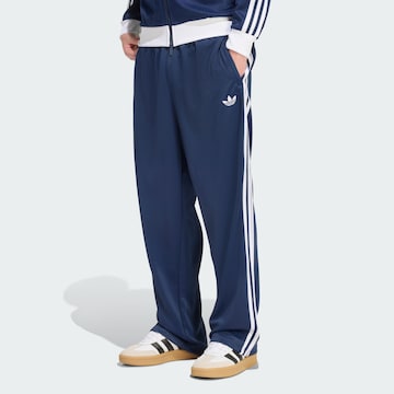 Loosefit Pantalon 'Adicolor' ADIDAS ORIGINALS en bleu : devant