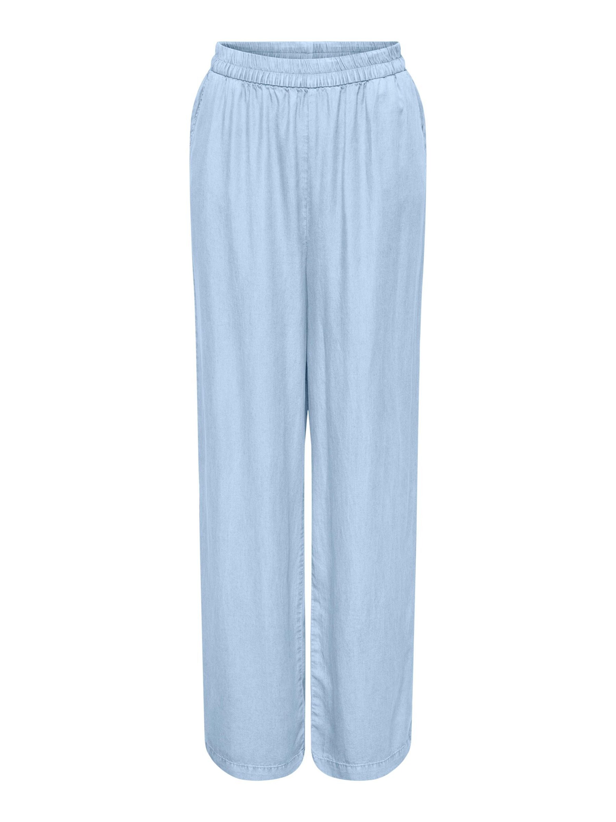 ONLY Wide Leg Bukser 'ONLCharis' i blå: forside