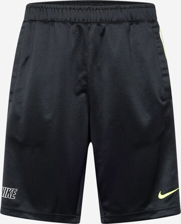 Nike Sportswear Trousers 'REPEAT' in Black: front