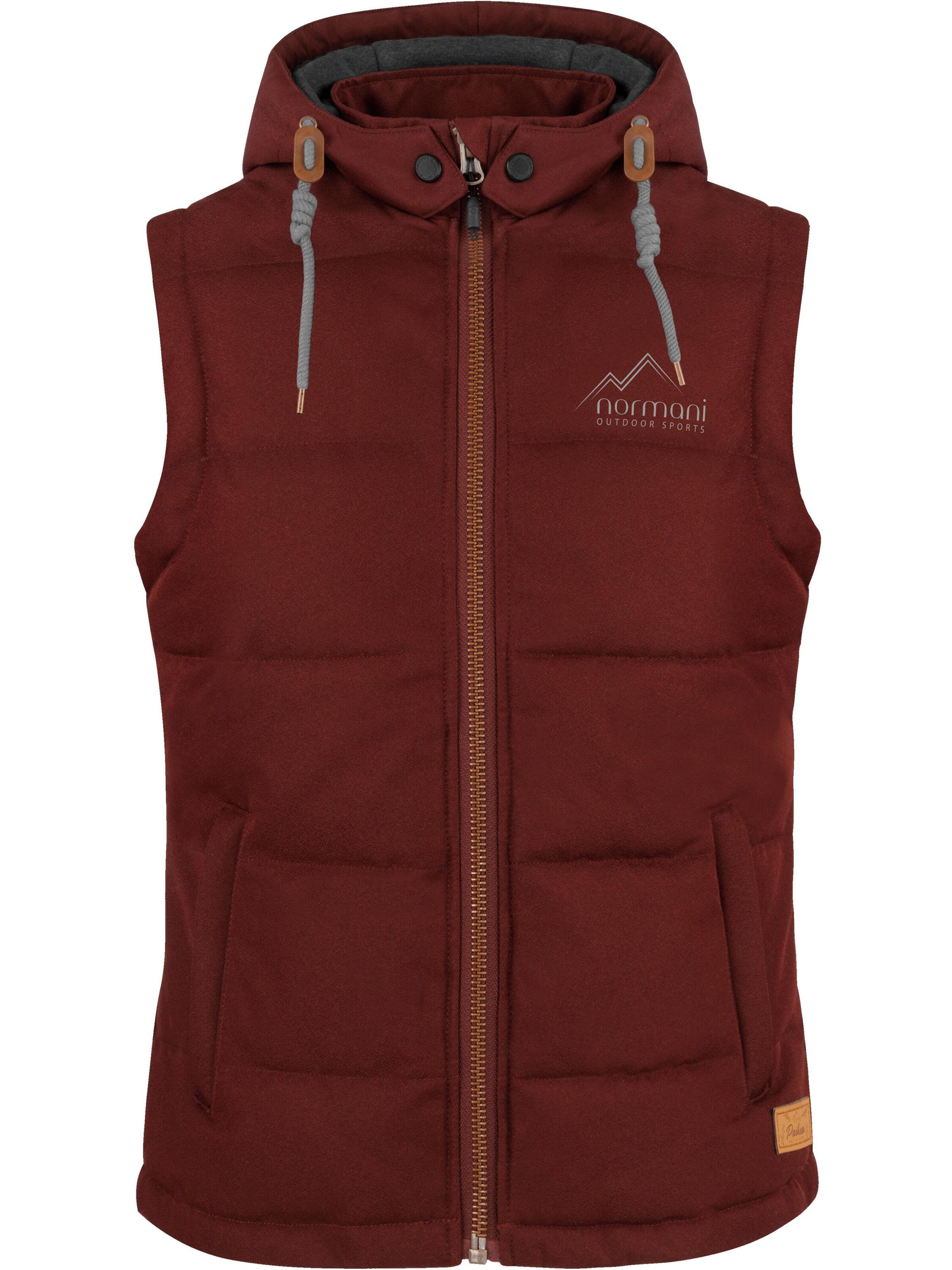 normani Weste ' Paihia ' in Rot: Vorderseite