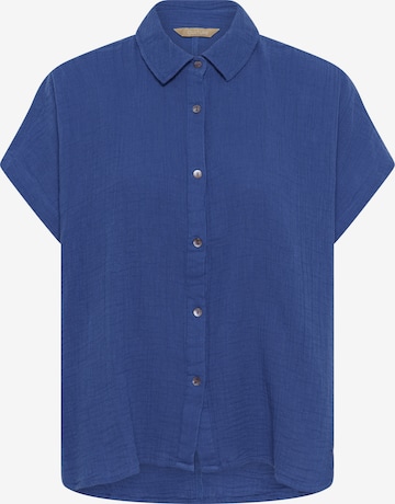 CULTURE Blouse 'CUMyra' in Blue: front