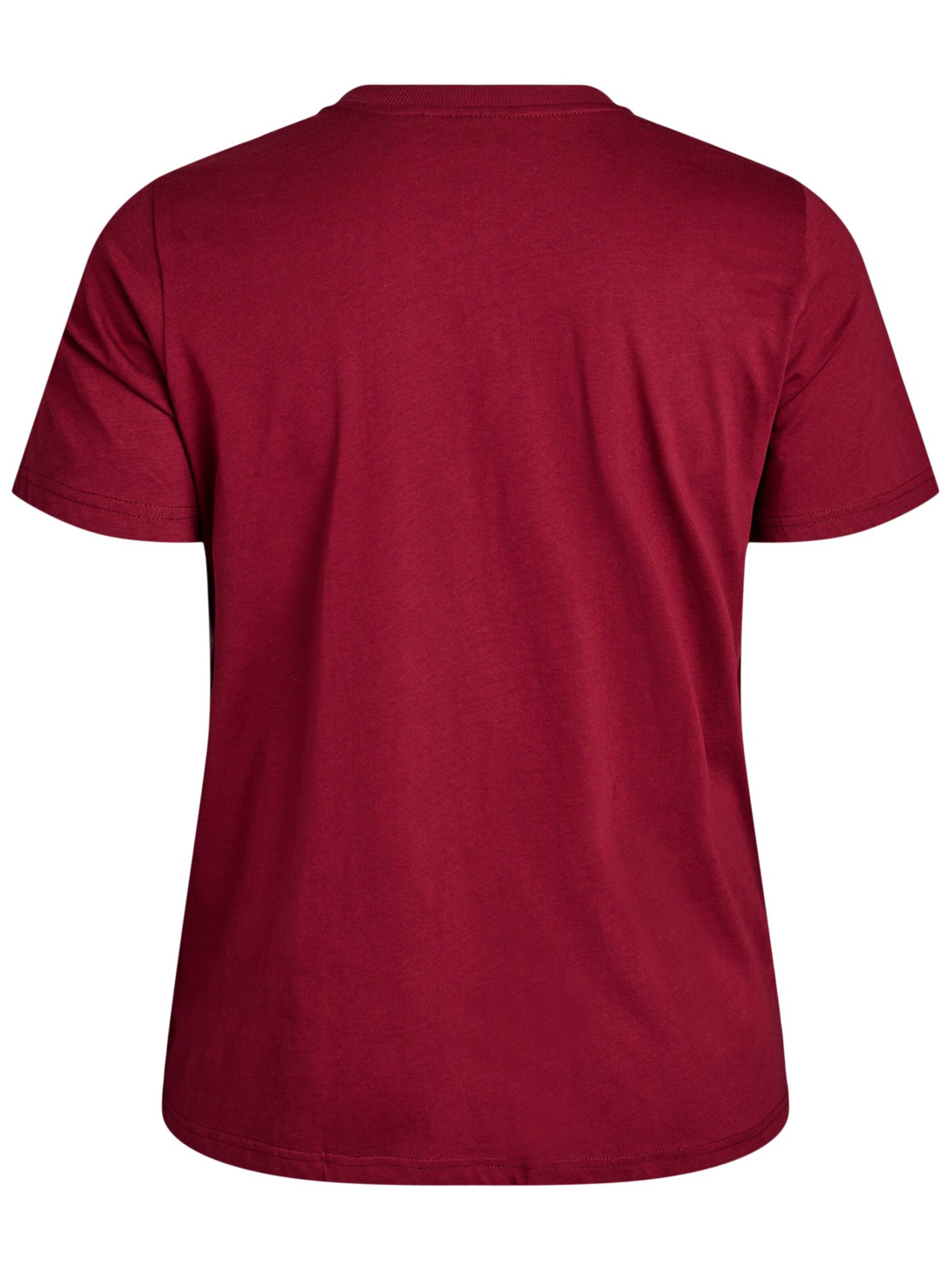 Zizzi Футболка 'Vcharlin' в Красный