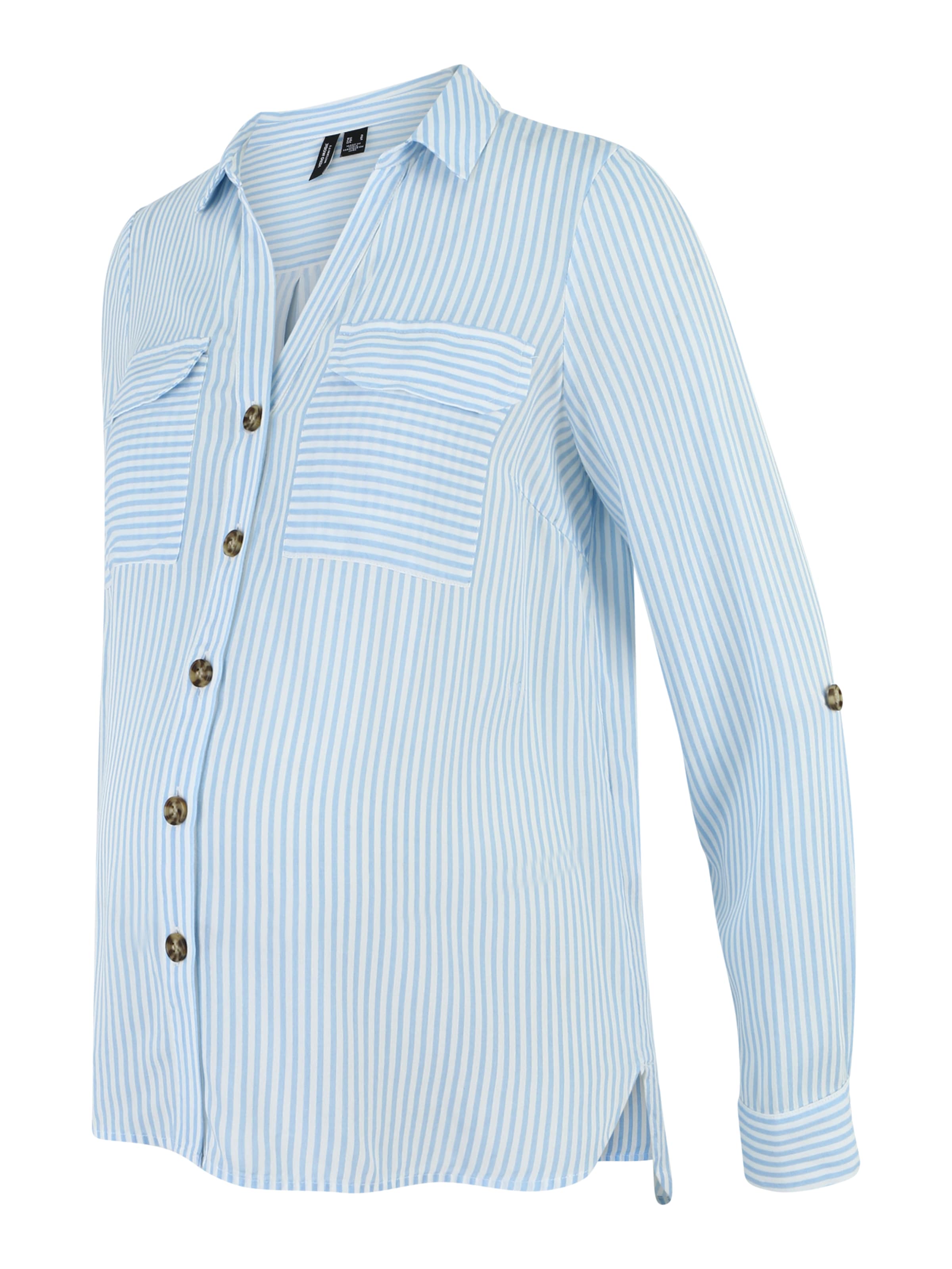 Vero Moda Maternity Blouse 'VMMBumpy' in Blue: front