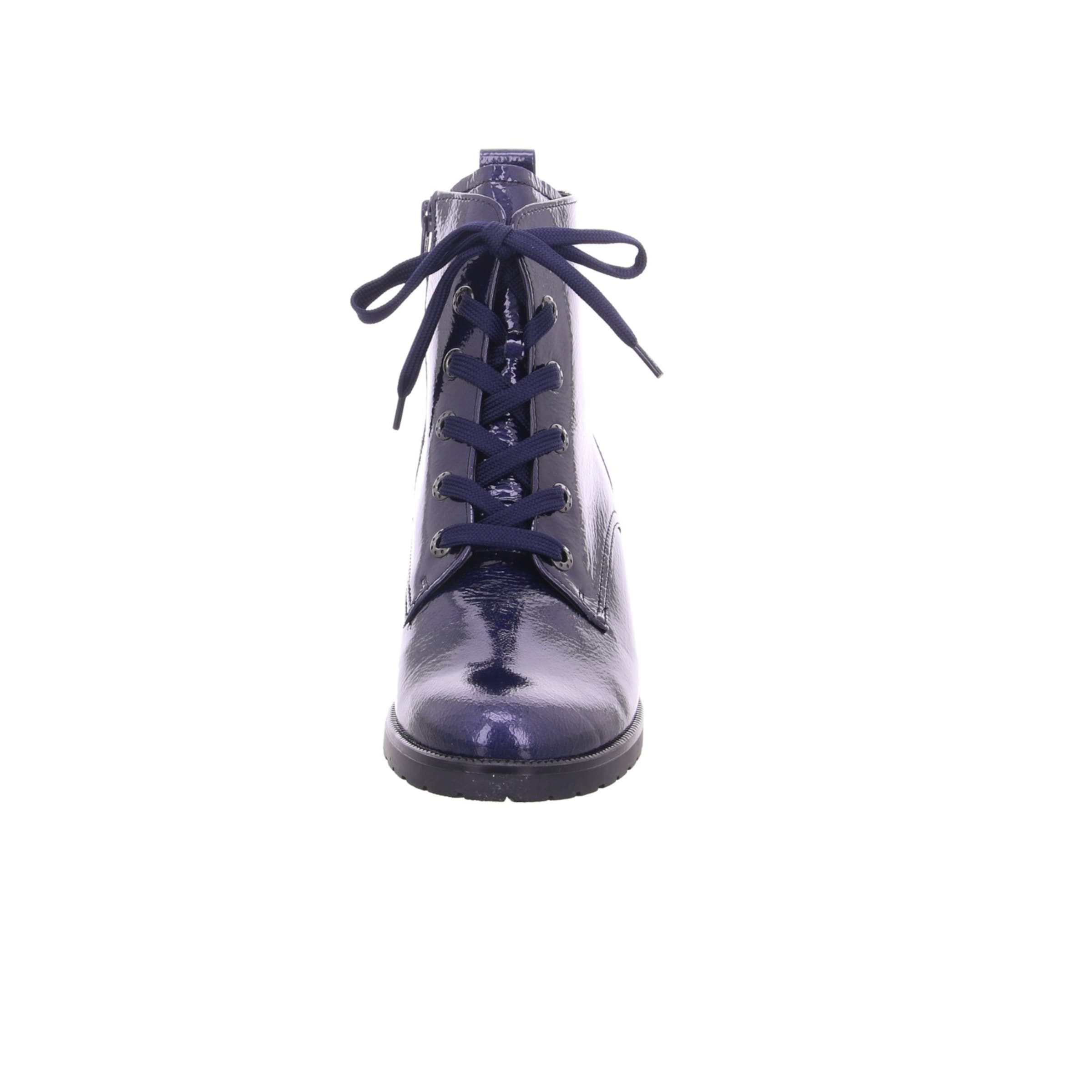 GABOR Lace-up bootie in Purple