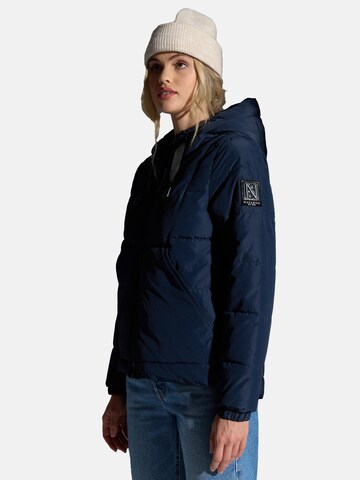 NAVAHOO Winter Jacket in Blue: front