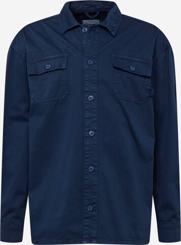 BLEND Button Up Shirt in Blue: front