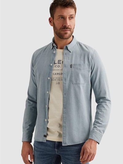 Camicia 'Denim shirt with stitching details' in S PME Legend di colore blu denim, Visualizzazione prodotti