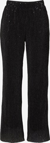 Neo Noir Wide leg Trousers 'Jona' in Black: front