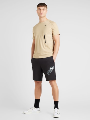 PUMA Performance Shirt in Brown