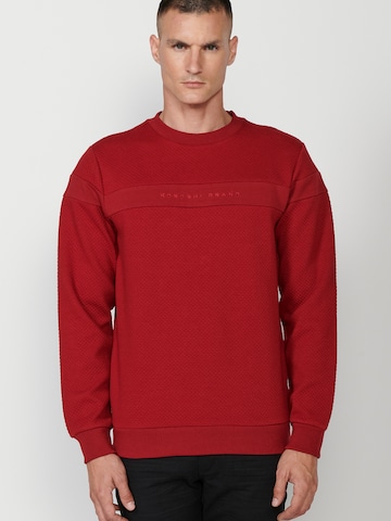 KOROSHI - Sweatshirt em vermelho: frente