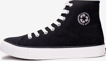 Baskets hautes 'Redo' nae Vegan Shoes en noir : devant