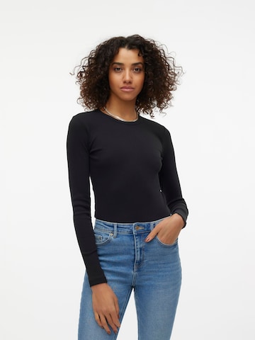VERO MODA Póló 'VMChloe' - fekete: elől