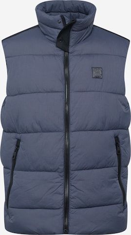 Gilet di bugatti in blu: frontale