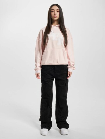 Sweat-shirt DEF en rose