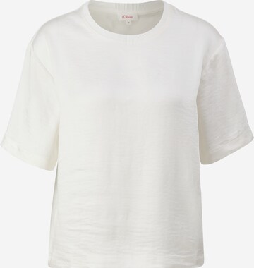 T-shirt s.Oliver en beige : devant