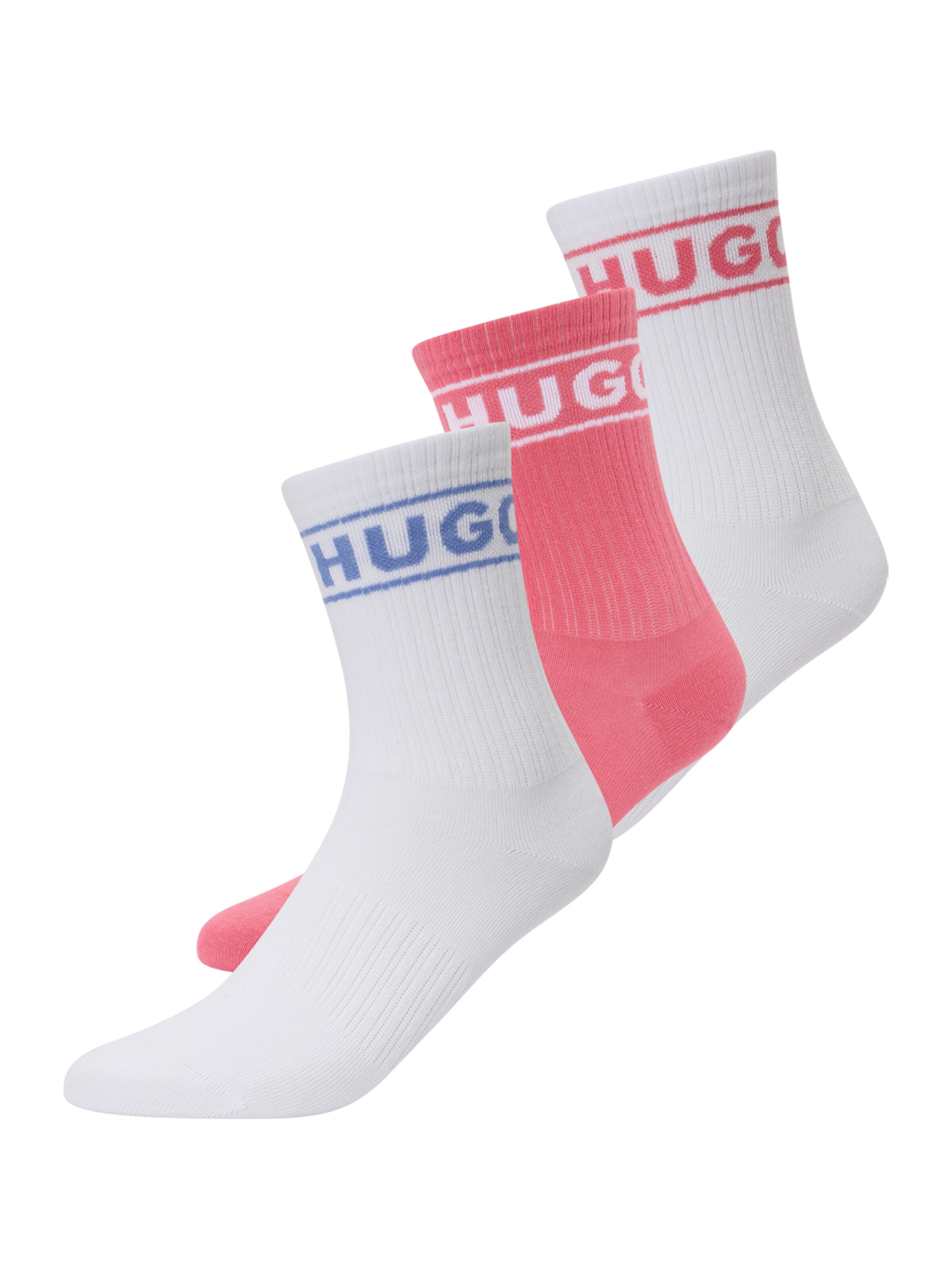 HUGO Zokni - rózsaszín: elől