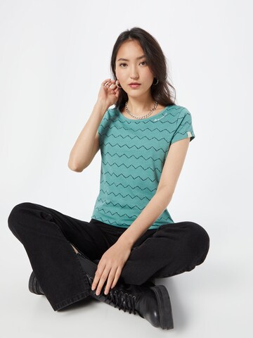 Tricou 'MINT' de la Ragwear pe verde