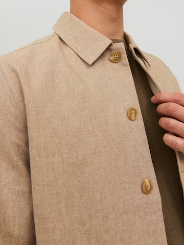 Coupe slim Veste mi-saison 'Riviera' JACK & JONES en beige