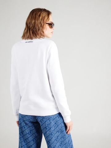 Karl LagerfeldSweater majica - bijela boja
