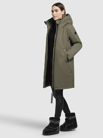 khujo Between-seasons coat 'Yaak3-YM' in Green