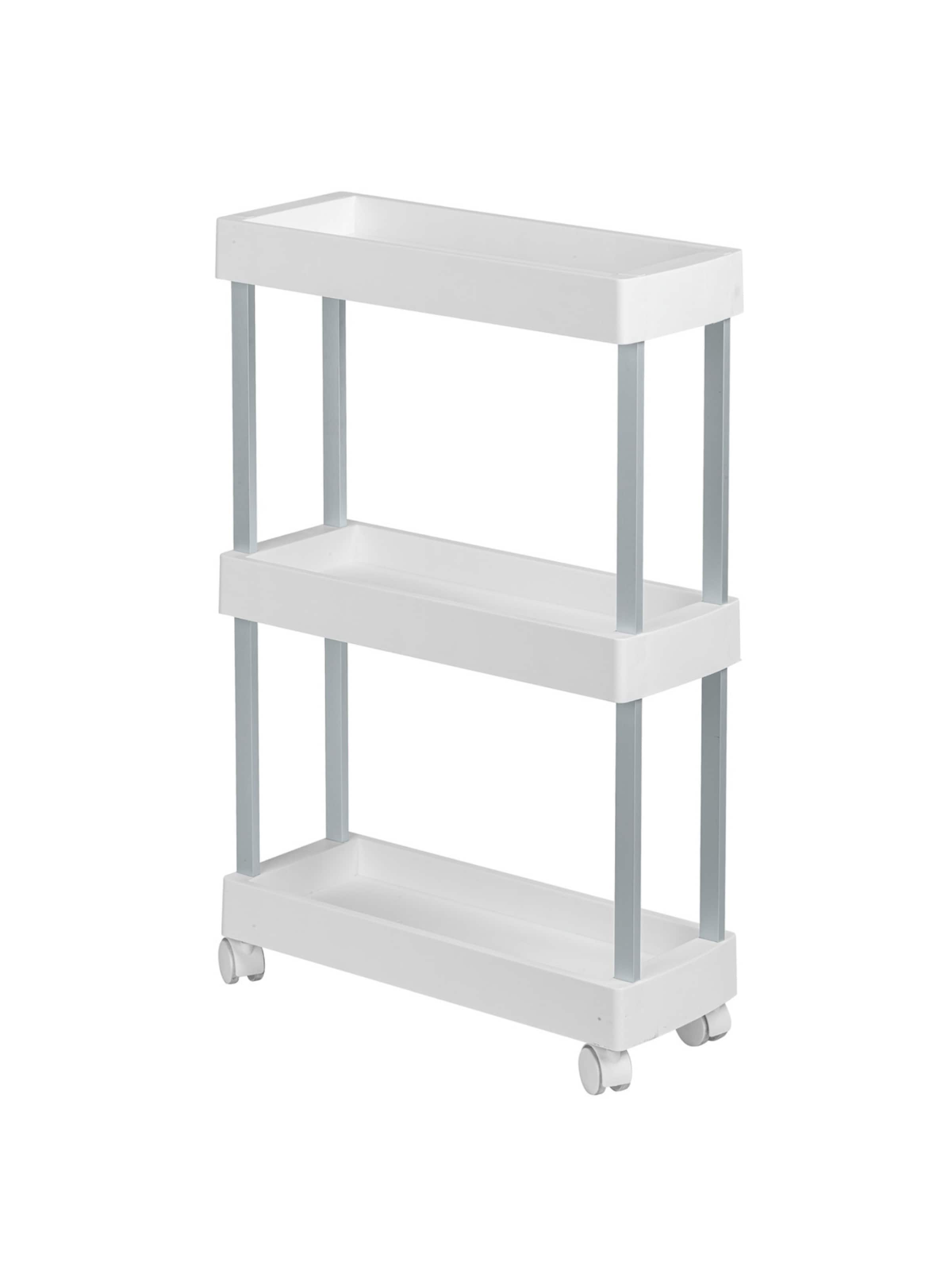 Wenko Shelf in White: front
