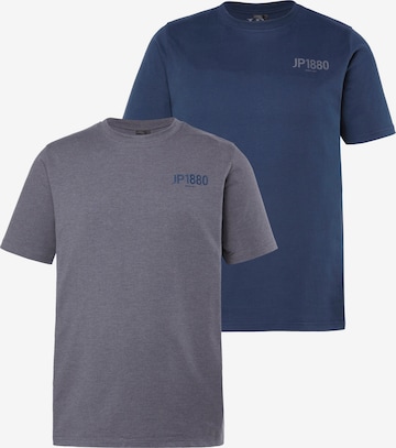 JP1880 Shirt 'Kurzarm' in Mischfarben: Vorderseite