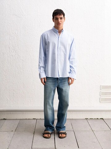 Giesto Comfort Fit Hemd in Blau