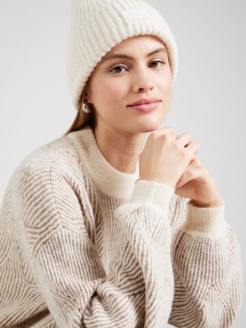 Pull-over 'PCJENNA' PIECES en blanc