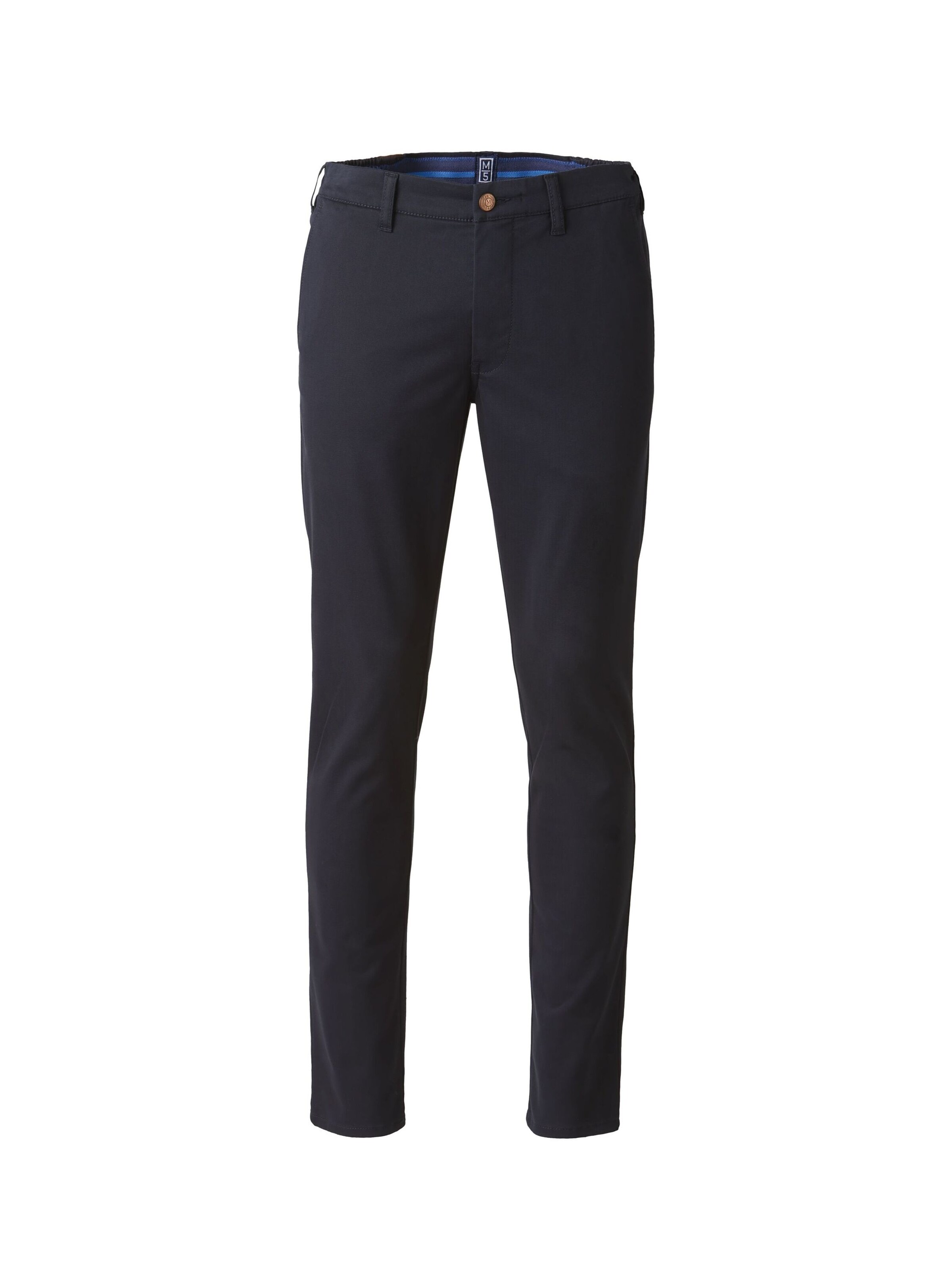 MEYER Regular Chino in Blau: Vorderseite