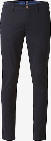 Pantalon chino MEYER en bleu : devant