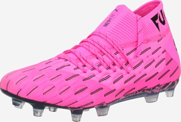 rožinė PUMA Futbolo bateliai 'FUTURE 6.1 NETFIT FG/AG': priekis