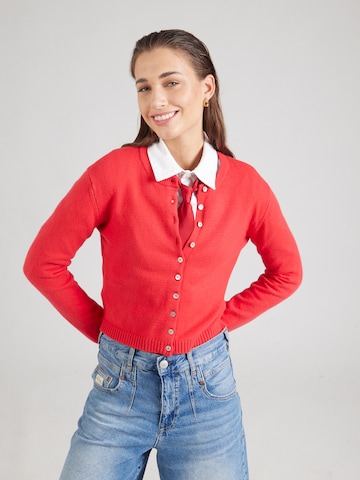 BDG Urban Outfitters Strickjacke 'DALTON' in Rot: Vorderseite