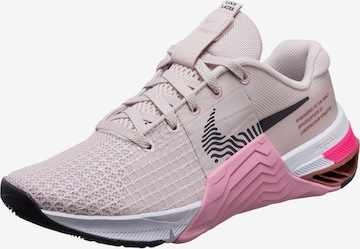 NIKE Athletic Shoes 'Metcon 8' in Pink: front