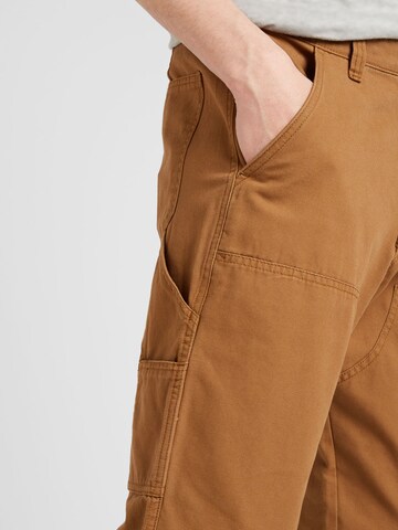 GAP Regular Pants 'CARPENTER' in Brown