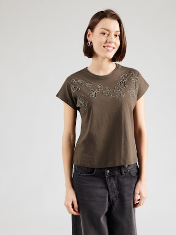 JDY Shirt 'JDYANYA' in Green: front